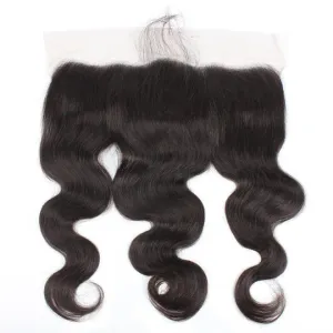 100% Unprocessed Human Hair Body Wave Frontal