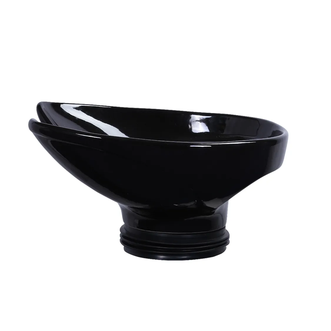 40B Porcelain Shampoo Bowl Black