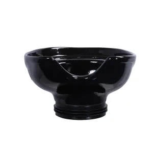 40B Porcelain Shampoo Bowl Black