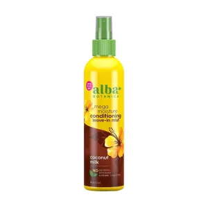 Alba Botanica - Conditioner Leave In Coconut Milk, 8 Oz - Pack of 1