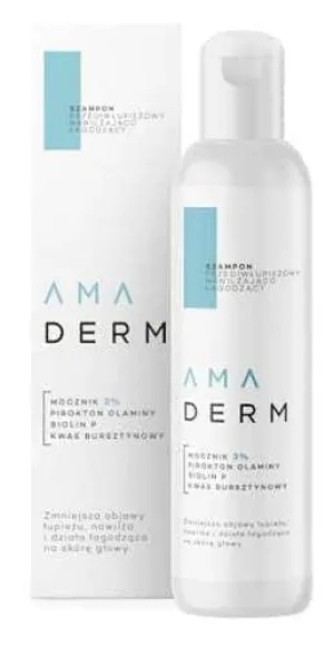 AMADERM Anti-dandruff shampoo, PsA, AD