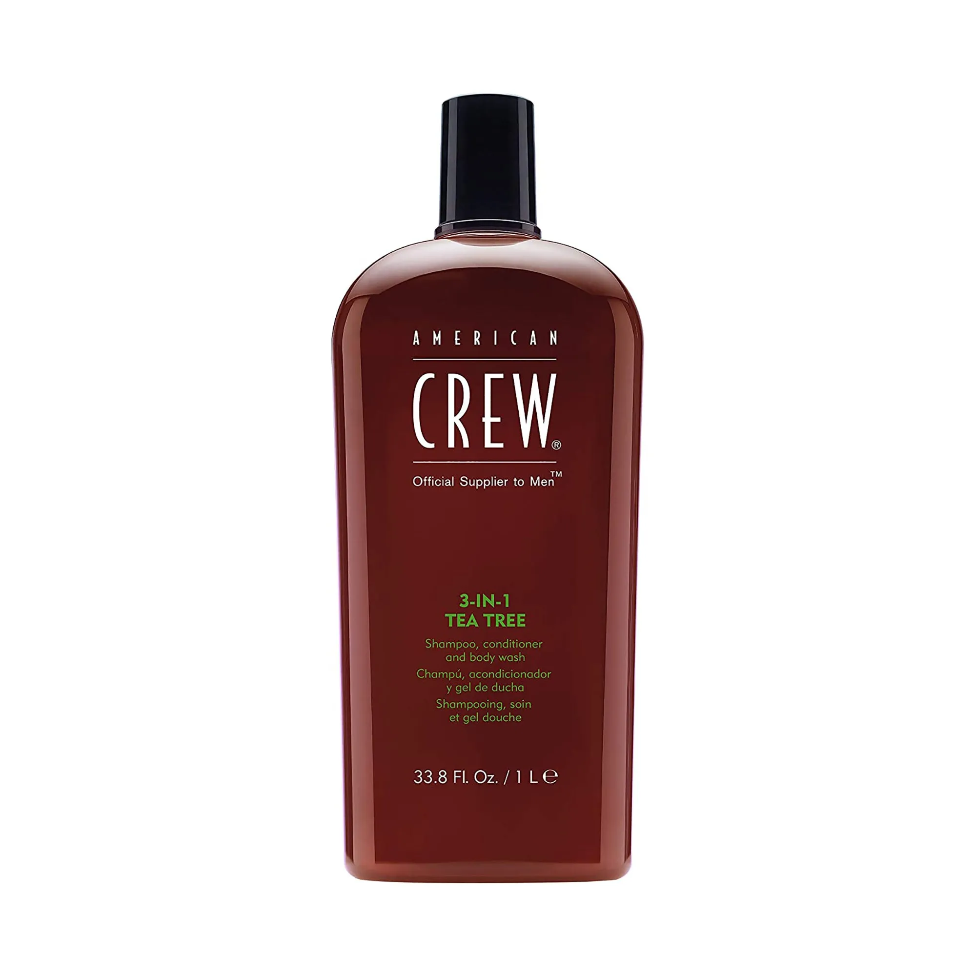 American Crew 3-in-1 Tea Tree Shampoo Conditioner and Bodywash - 33 oz