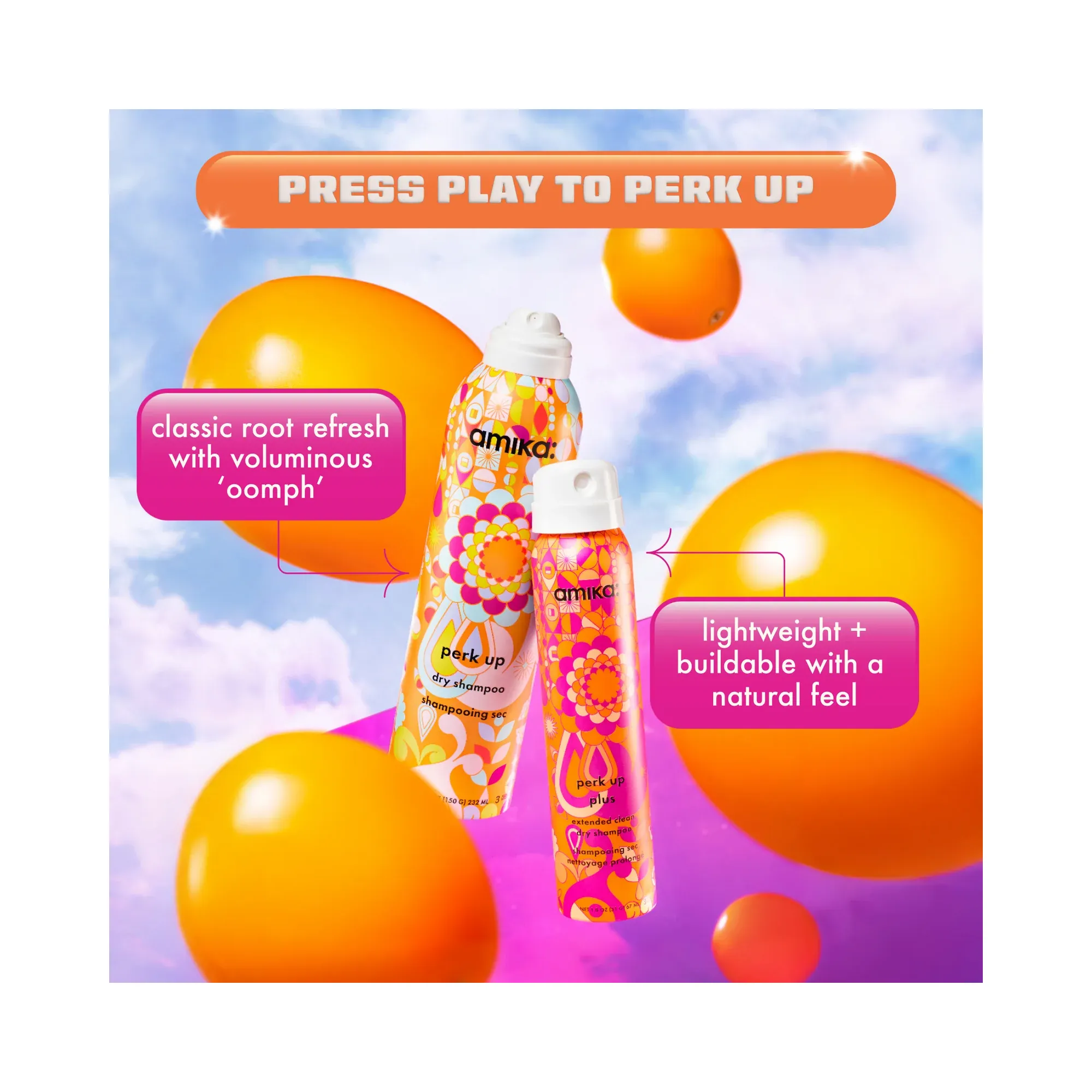 Amika Perk Up Power-Up Holiday set