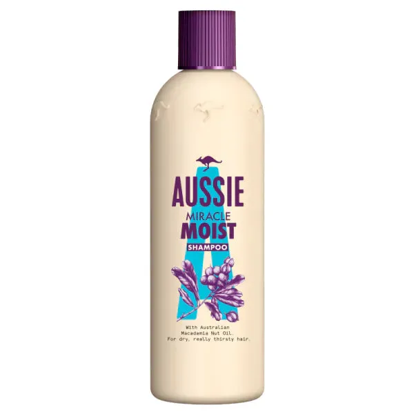 Aussie Miracle Moist Shampoo 300ml (A)