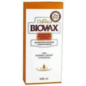 BIOVAX Shampoo for dry and damaged hair 200ml