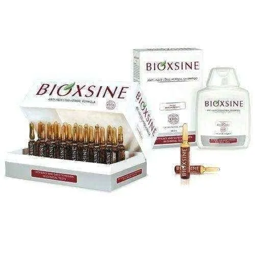 BIOXSINE set Serum 24 x 6 ml   Shampoo for Normal to Dry 300ml