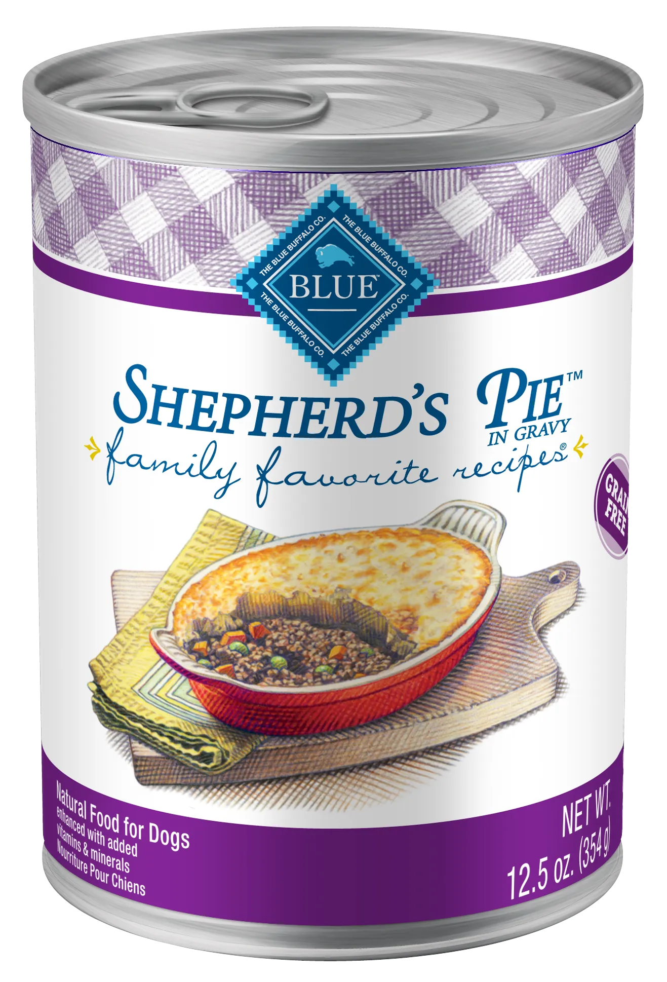 Blue Buffalo Family Favorite Shepherd's Pie Dog Wet Food