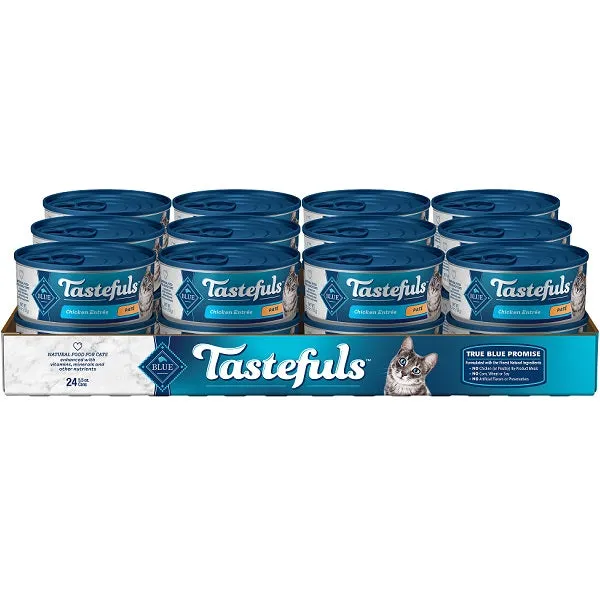 Blue Buffalo Tasteful Chicken Entree Pate Cat  Wet Food