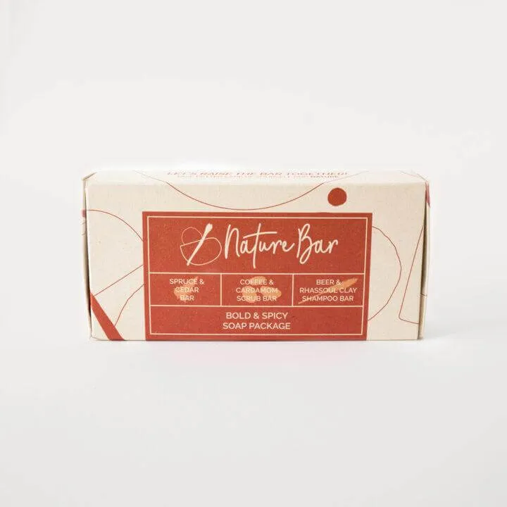 Bold & Spicy Soap Bar Set by Nature Bar