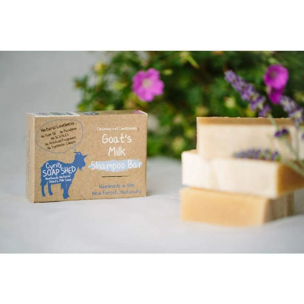 Cyril's Soap Shed Goat's Milk Shampoo Bar