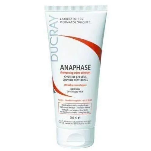 DUCRAY Anaphase Shampoo 200ml SZAMPON prepares the scalp for hair loss treatment.