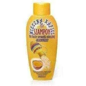 Premium Egg and Milk Whey Shampoo - Nourishing 280ml Formula for Healthy Hair