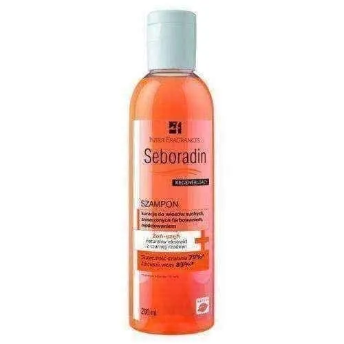 Ginseng shampoo SEBORADIN Regenerating 200ml