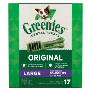 Greenies Large Dental Dog Treats 27oz