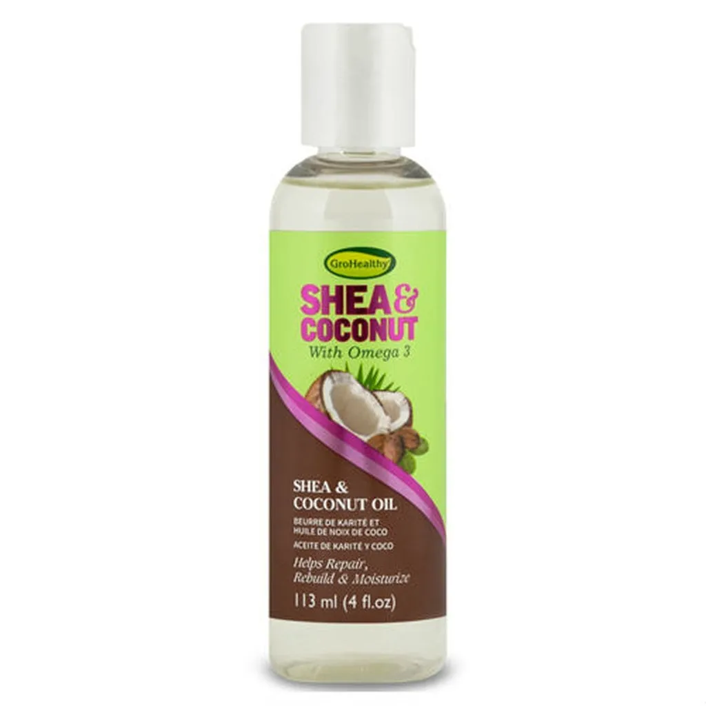 GroHealthy Shea & Coconut Oil 113ml