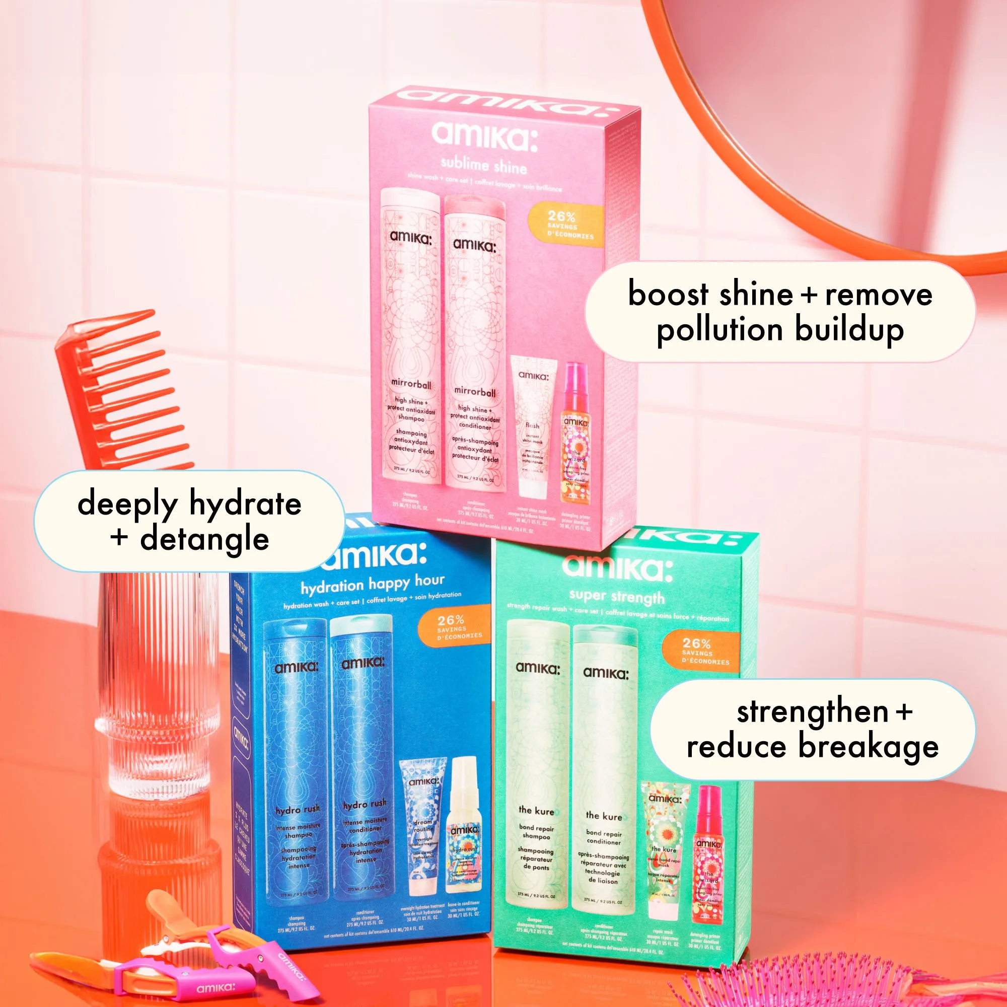 hydration happy hour | hydration wash   care set