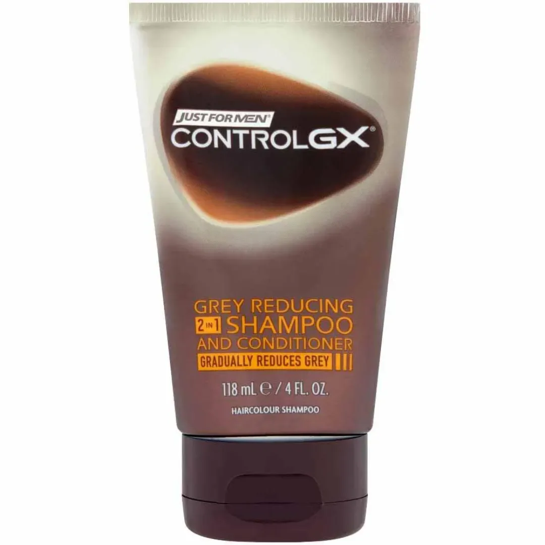 Just For Men Control GX Grey Reducing 2in1 Shampoo and Conditioner For Grey Hair (T)