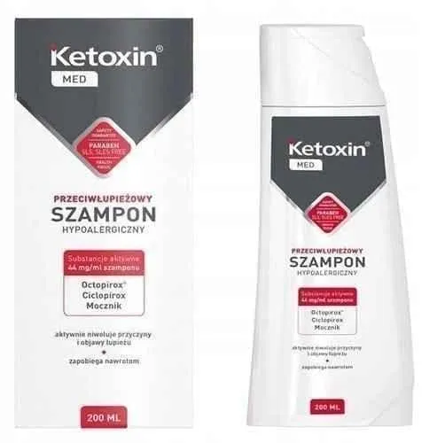 Ketoxin Med anti-dandruff hypoallergenic shampoo 200ml