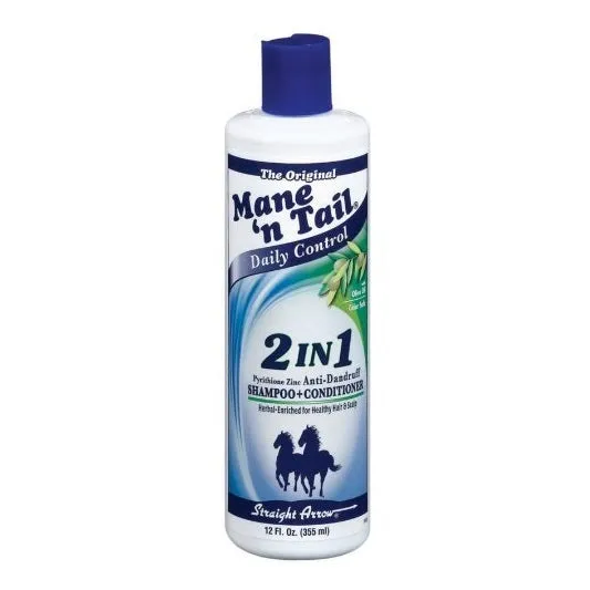 Mane N Tail Daily Control 2 in 1 Anti-Dandruff Shampoo and Conditioner 355ml