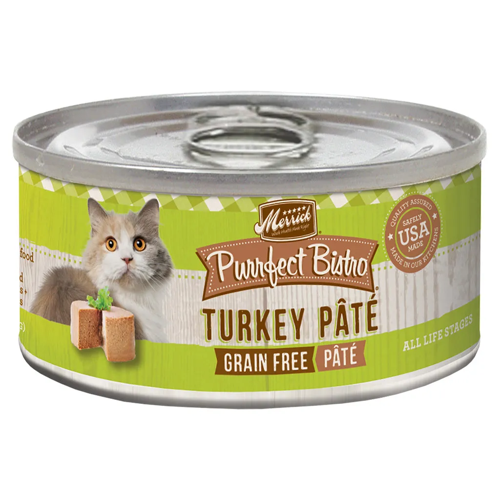 Merrick Cat Purrfect Bistro Grain Free Turkey Pâté 5.5oz