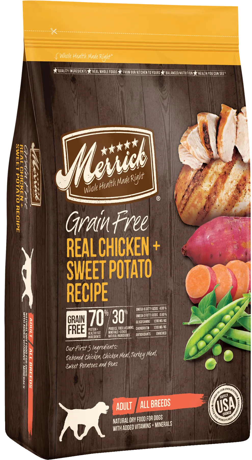 Merrick Grain Free Real Chicken   Sweet Potato Recipe