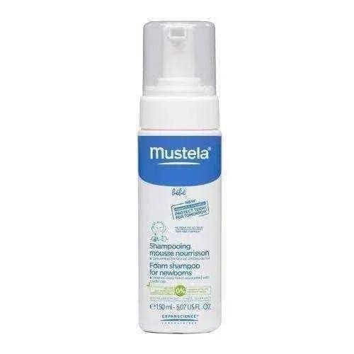 MUSTELA shampoo foam for babies 150ml, mustela baby shampoo