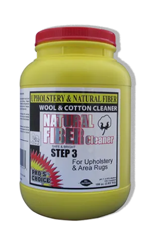 Natural Fiber Cleaner Safe & Bright Step 3 - 100oz.