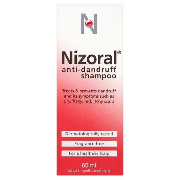 Nizoral Anti-Dandruff Shampoo 60ml (A)