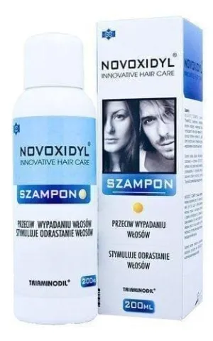 NOVOXIDYL Shampoo 200ml, sebum control, zinc pyrithione