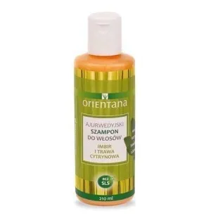 ORIENTANA Ayurvedic hair shampoo Ginger and lemongrass