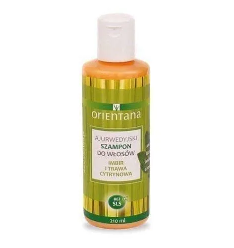 ORIENTANA Ayurvedic hair shampoo Ginger and lemongrass