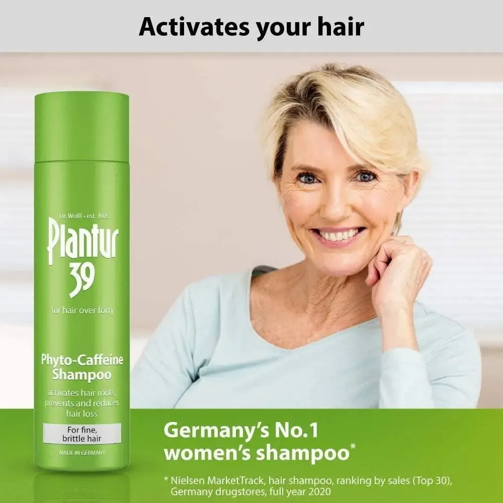 Plantur Caffeine Fine Hair Shampoo- 250ml Shampoo