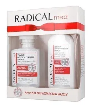 RADICAL MED Anti-hair loss shampoo  Anti-hair loss conditioner