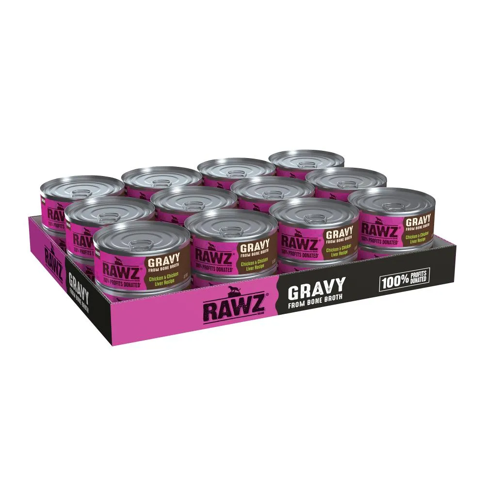 RAWZ Cat Gravy Chicken & Chicken Liver 5.5oz