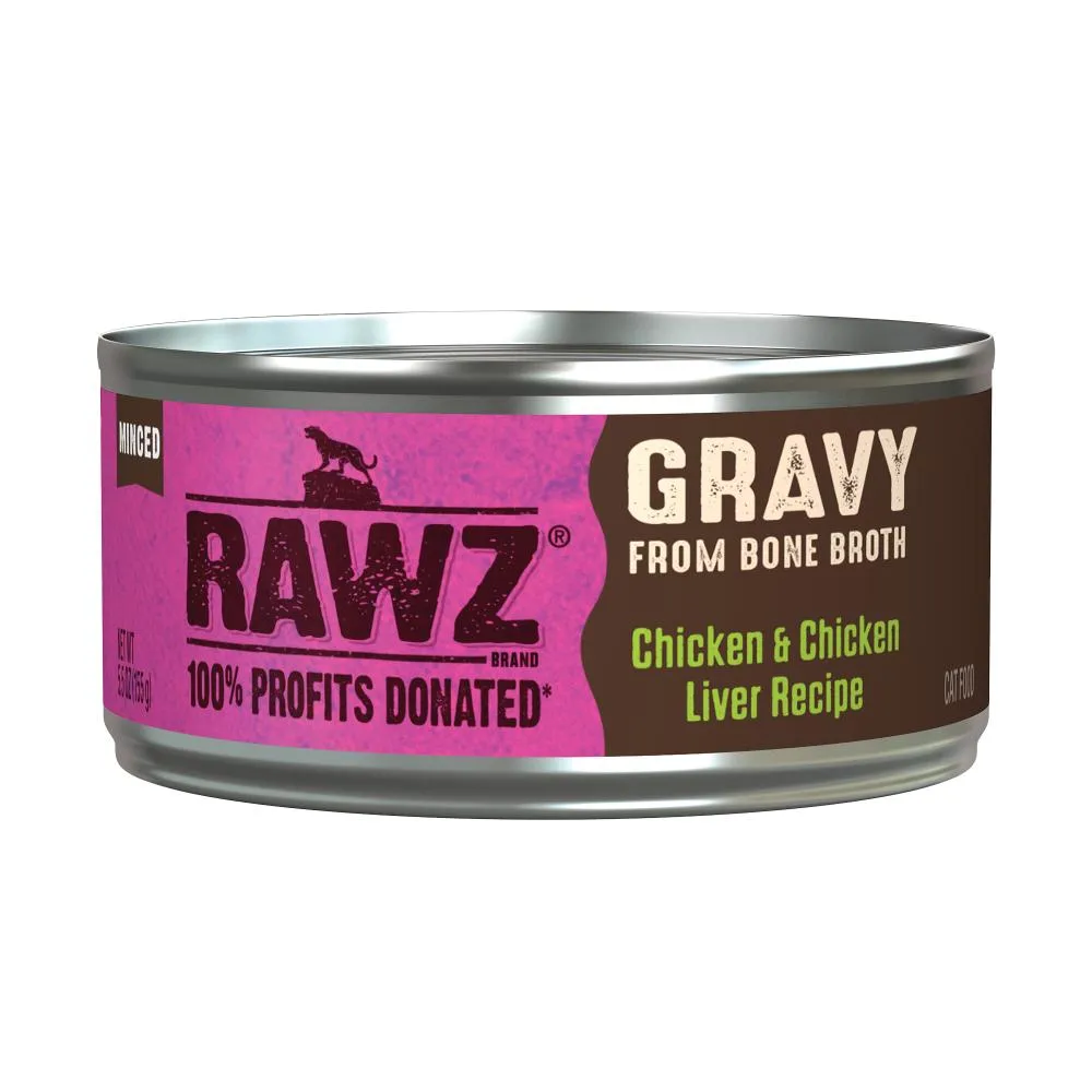 RAWZ Cat Gravy Chicken & Chicken Liver 5.5oz