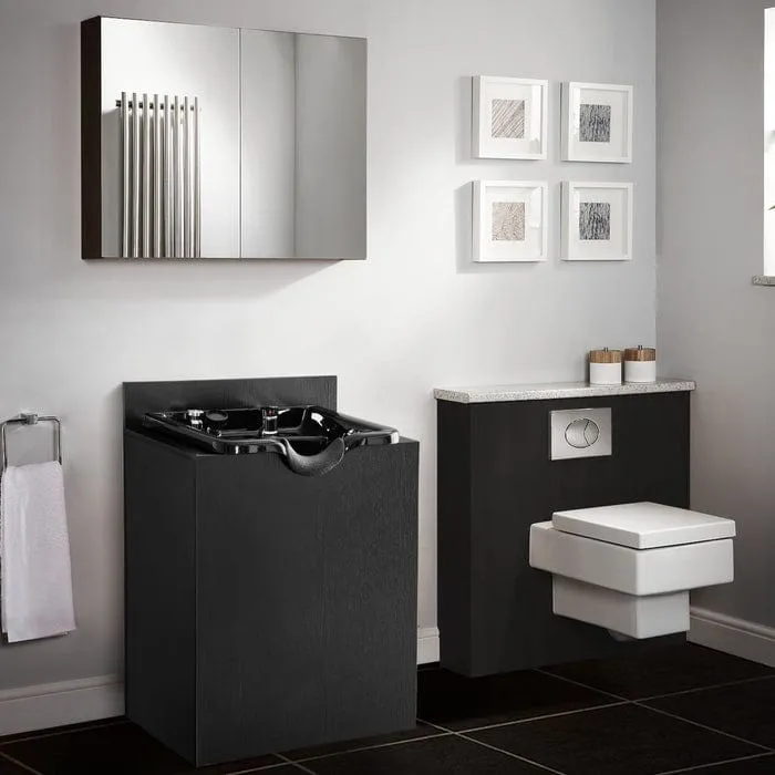 Riley Shampoo Backwash Sink & Cabinet Station