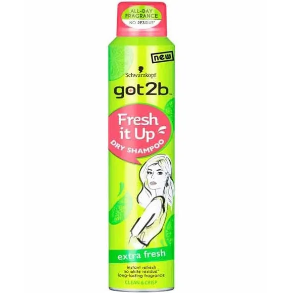 Schwarzkopf Got2b Extra Fresh It Up Clean And Crisp Dry Shampoo - 200ml