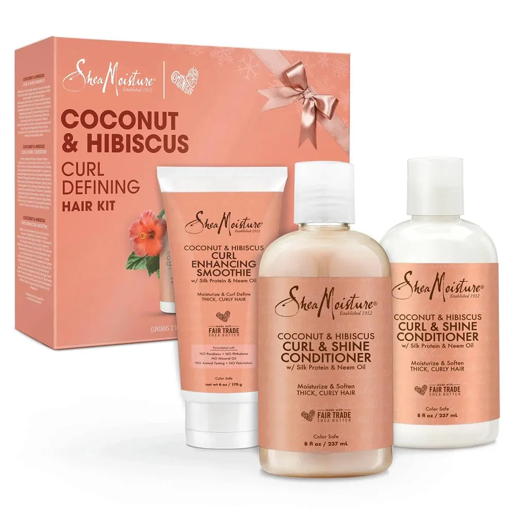 Shea Moisture Curl Defining Hair Kit