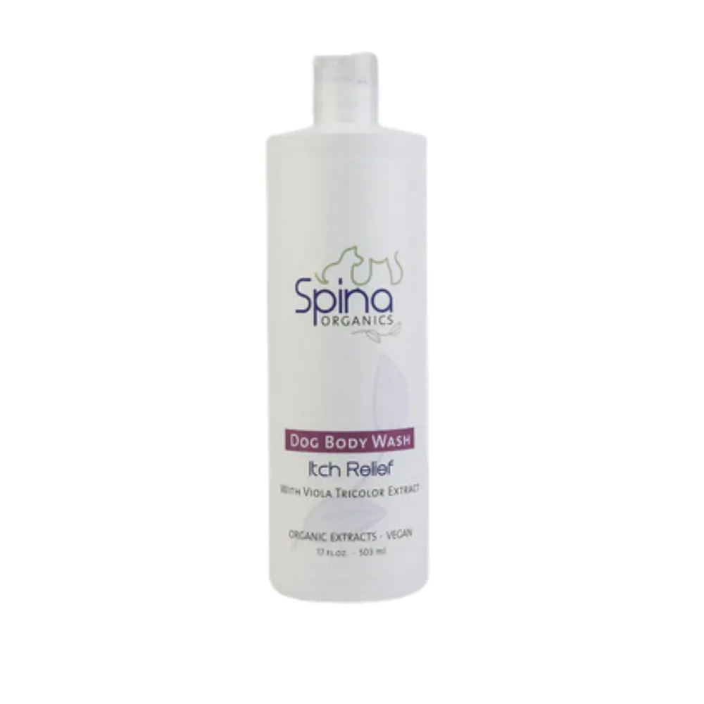 Spina Itch Relief Dog Body Wash 2.2oz Trial Size