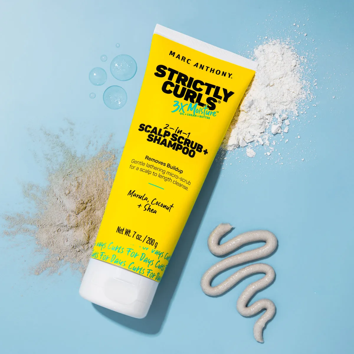 Strictly Curls® 3X Moisture <br> 2-In-1 Scalp Scrub   Shampoo