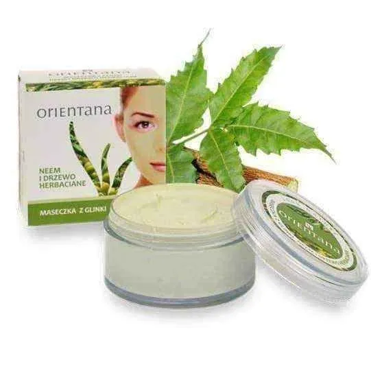 Tea tree mask | ORIENTANA Neem mask and Tea tree 50g