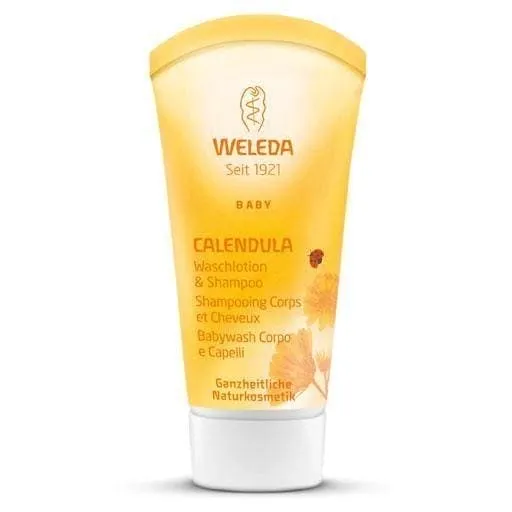 WELEDA BABY Calendula Wash Lotion & Shampoo