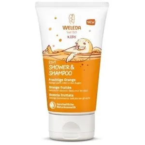 WELEDA Kids 2in1 Shower & Shampoo Fruity Orange 150 ml